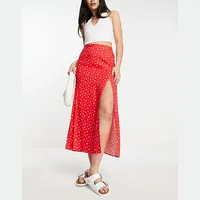 ASOS DESIGN Women's Red Midi Skirts