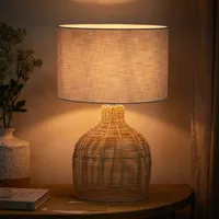 Debenhams Rattan Table Lamps