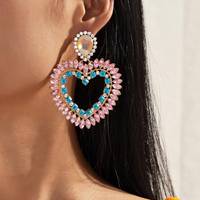 SHEIN Crystal Earrings for Women
