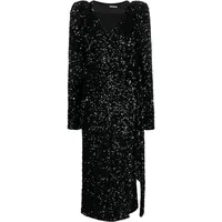 FARFETCH ROTATE Birger Christensen Women's Black Cocktail Dresses