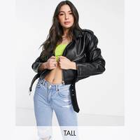 Topshop Women's Cropped Leather Jackets