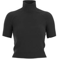 House Of Fraser Women's Black Cropped Jumpers