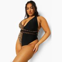 boohoo Women's Leopard Print Bikini