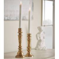 BrandAlley Gold Candle Holders
