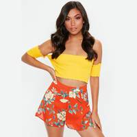 Women's Missguided Floral Shorts