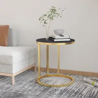 VidaXL Gold Side Tables