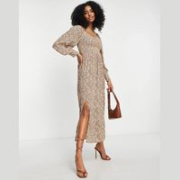 River Island Women's Puff Sleeve Midi Dresses