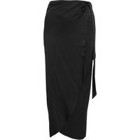 Wolf & Badger Women's Black Wrap Skirts