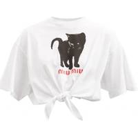 Miu Miu Women's Cotton T-shirts