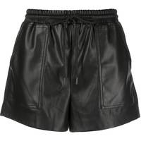 FARFETCH Women's Leather Shorts