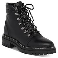Bloomingdale's Women's Black Lace Up Boots