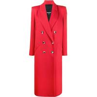 FARFETCH Women's Red Wool Coats
