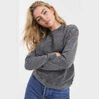 Topshop Women's Grey Sweatshirts