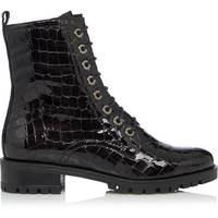 Debenhams Women's Leather Lace Up Boots