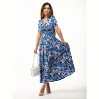 M&Co Women's Blue Maxi Dresses
