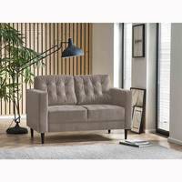 Furniturebox UK Grey Velvet Sofas