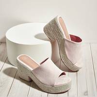 SHEIN Suede Mules for Women