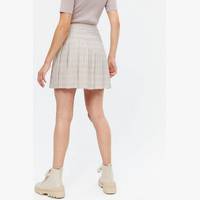 New Look Women's Brown Pleated Skirts