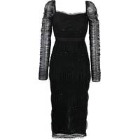SELF PORTRAIT Women's Black Cocktail Dresses