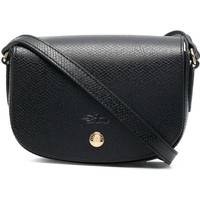 Longchamp Women's Black Leather Crossbody Bags