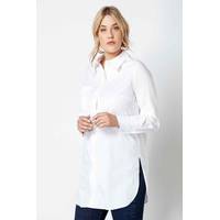 Next Women's White Cotton Shirts