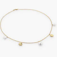 Selfridges Monica Vinader Women's 18ct Gold Necklaces