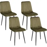 B&Q Beliani Velvet Dining Chairs