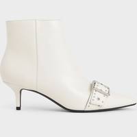 Charles & Keith Women's Stiletto Ankle Boots