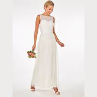 Dorothy Perkins Women's White Embellished Dresses