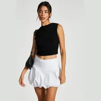 QUIZ Women's Sleeveless Crop Tops