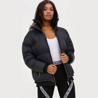 Pretty Little Thing Black Puffer Jackets for Women