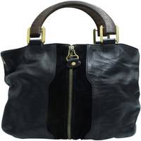 Jimmy Choo Women's Black Leather Tote Bags