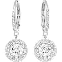 swarovski silver earrings
