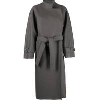 Harris Wharf London Women's Grey Wool Coats