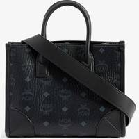 MCM Women's Black Leather Tote Bags
