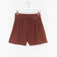 NASTY GAL Women's Pleated Shorts
