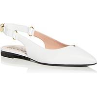 Bloomingdale's Women's White Flat Shoes
