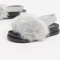 Truffle Collection Women's Open Toe Slippers