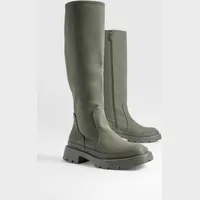 Debenhams boohoo Women's Black Thigh High Boots