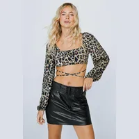 NASTY GAL Animal Print Tops