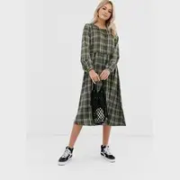 Pieces Midi Dresses With Sleeves for Women