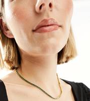 Orelia Jewellery Women's Emerald Necklaces