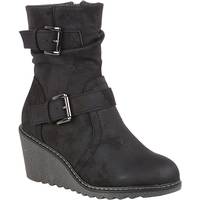 Lotus Women's Wedge Ankle Boots