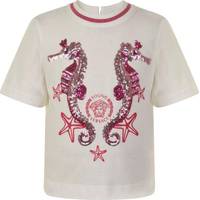 Versace Crew Neck T-shirts for Girl