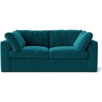 Swoon Blue Velvet Sofas