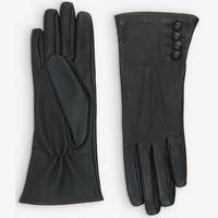 Selfridges Women's Black Gloves
