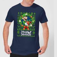 Nintendo Men's Christmas T-Shirts