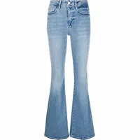 Frame Women's High Waisted Flared Trousers