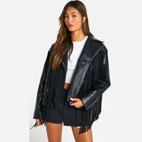 Debenhams boohoo Womens Leather Biker Jackets