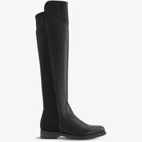 Dune Women's Leather Thigh High Boots